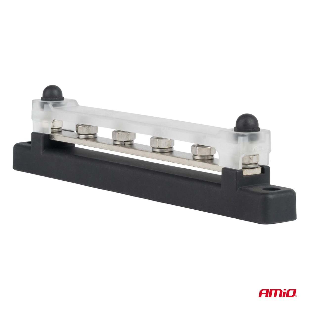 Blok rozdzielczy masy plusa bus bar M6 12 V - 48 V 250A — ujęcie 2