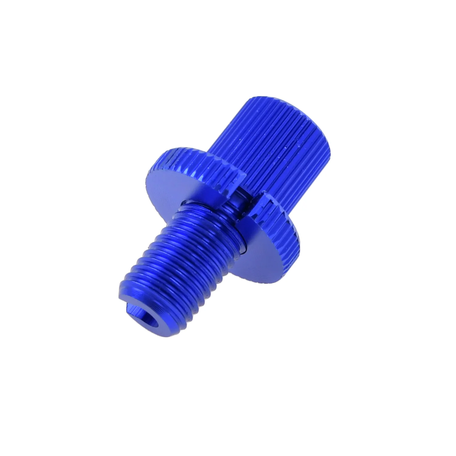 Napinacz linki M10 20 mm aluminium CNC niebieski Racing Force — ujęcie 1