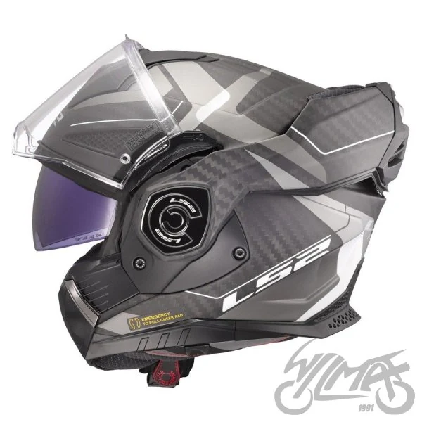 Kask LS2 FF901 Advant X C Horizon M.Sil.Gr. — rozmiar M — ujęcie 2