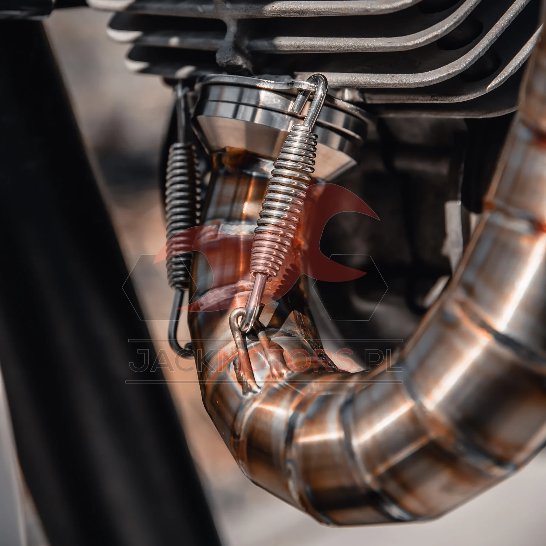 Tłumik Platek Racing Simson S60-85 cm³ cross racing JMP · carbon Evo (VM7445) — ujęcie 3