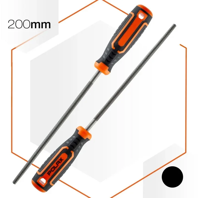 Pilnik do metalu okrągły 200mm Polax — ujęcie 4