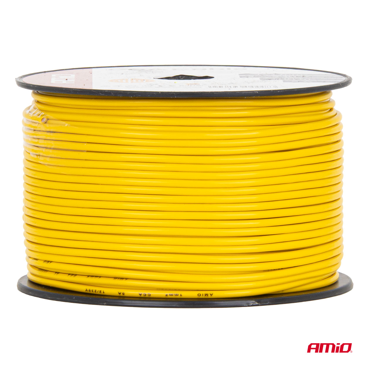 Przewód jednożyłowy żółty CCA 1x1mm2 100m 5A 12/230V — ujęcie 2