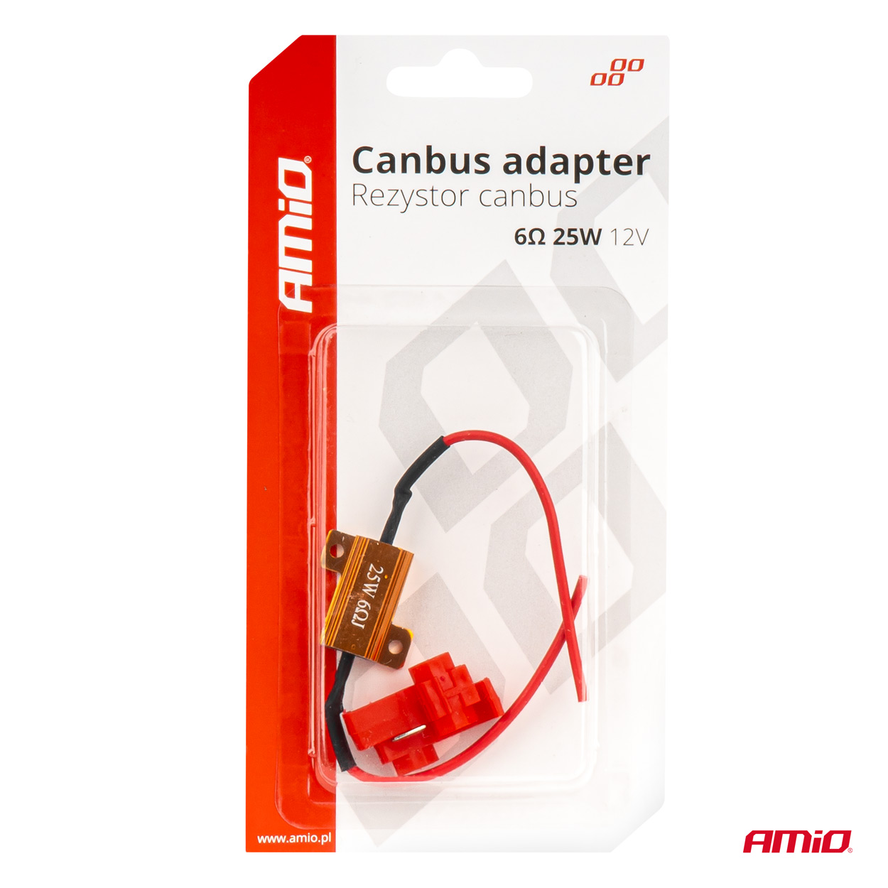 Rezystor CANBUS opornik do żarówek LED 6ohm 25 W — ujęcie 4