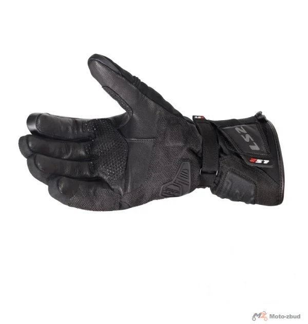 Rękawice motocyklowe LS2 Nordic męskie Black — XXL — ujęcie 2