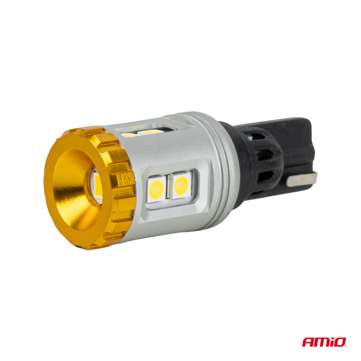 Żarówki LED STANDARD W16W T15 3030 8SMD + 3020 1SMD białe 12 V 24 V — ujęcie 3
