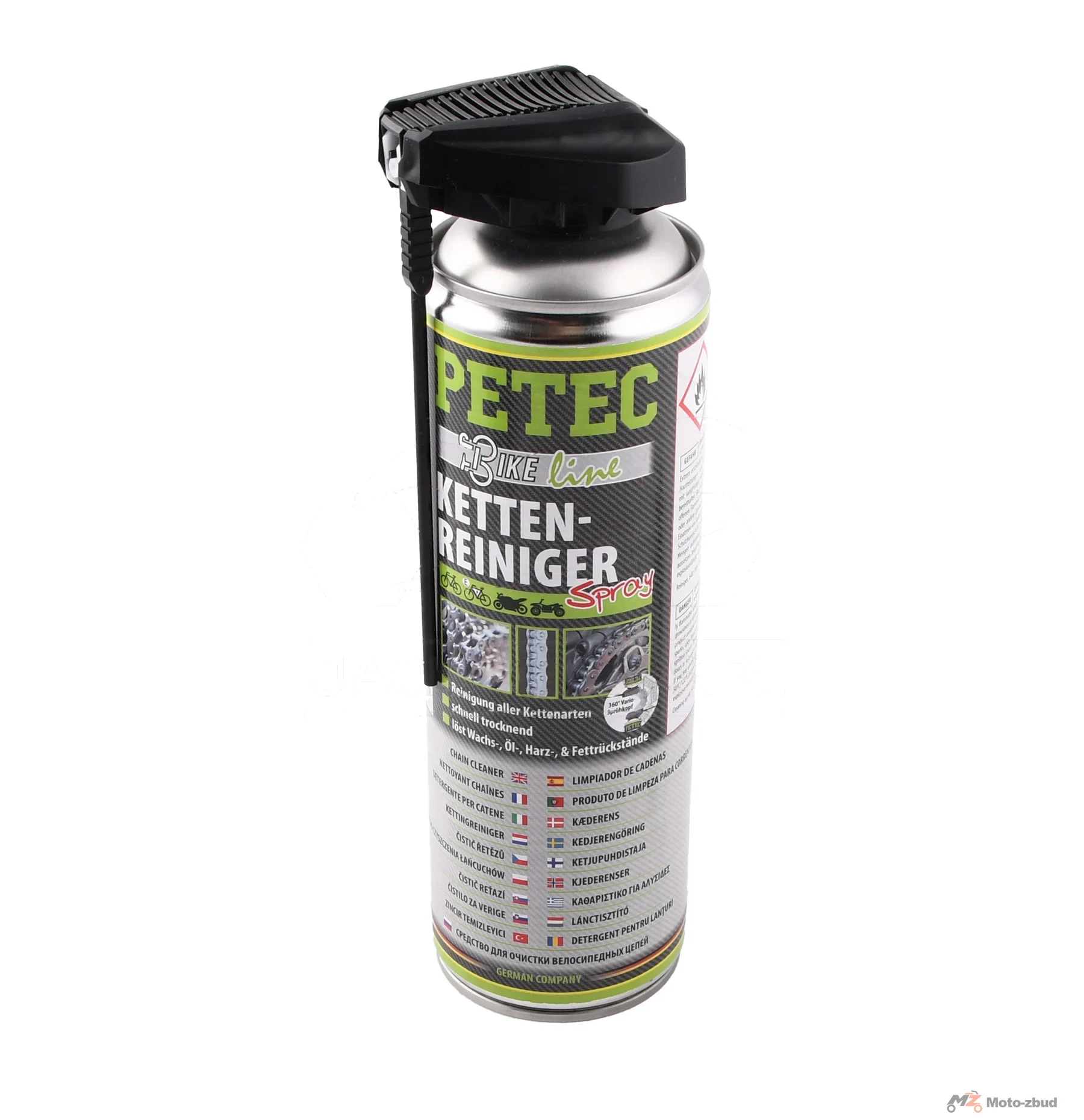 Środek do czyszczenia łańcucha Petec kettenreiniger spray 500 ml