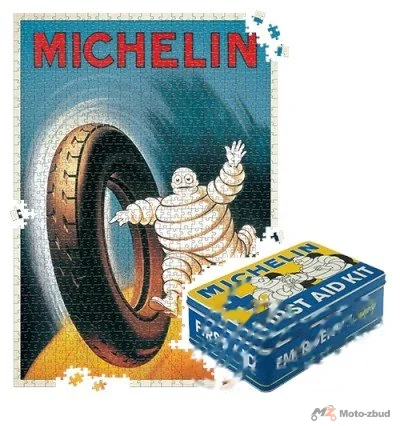 Puszka l puzzle Michelin waving bibendum 2 56015