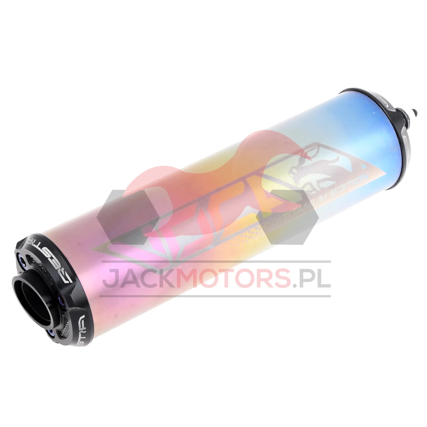 Końcówka wydechu VOCA Evo bestia style titanium mat — ujęcie 1