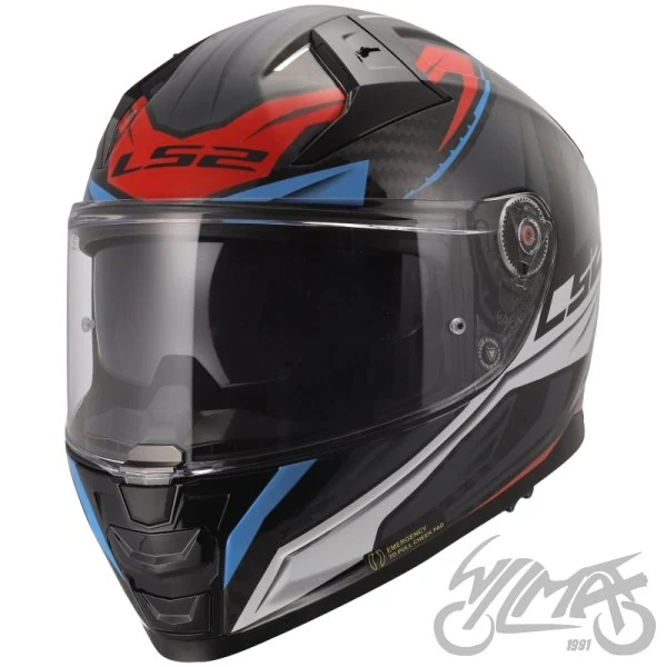 Kask LS2 FF811 Vector II C Savage Wh. Blue Red — rozmiar XL — ujęcie 1