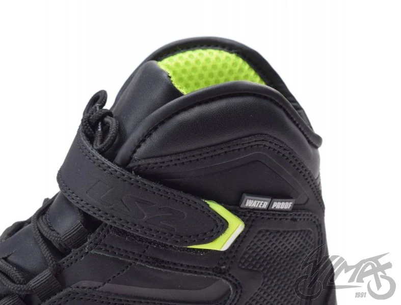 Buty motocyklowe LS2 Garra WP — czarno-żółte fluo, rozmiar 45 — ujęcie 5