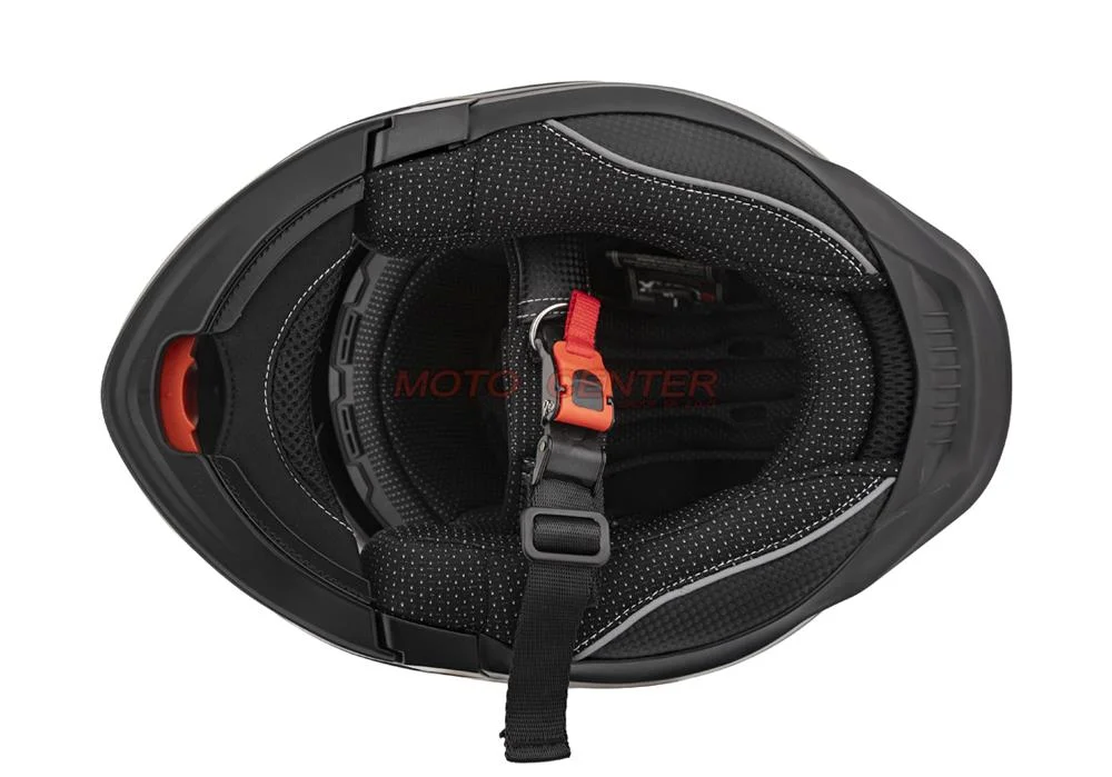 Kask motocyklowy szczękowy BLEXX FF935 czarny mat M ECER22.06 — ujęcie 9
