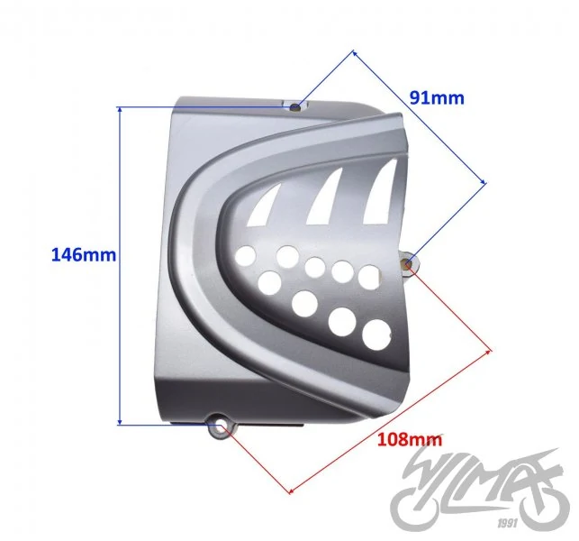 Pokrywa zębatki zdawczej do Suzuki GN125 model a — ujęcie 2