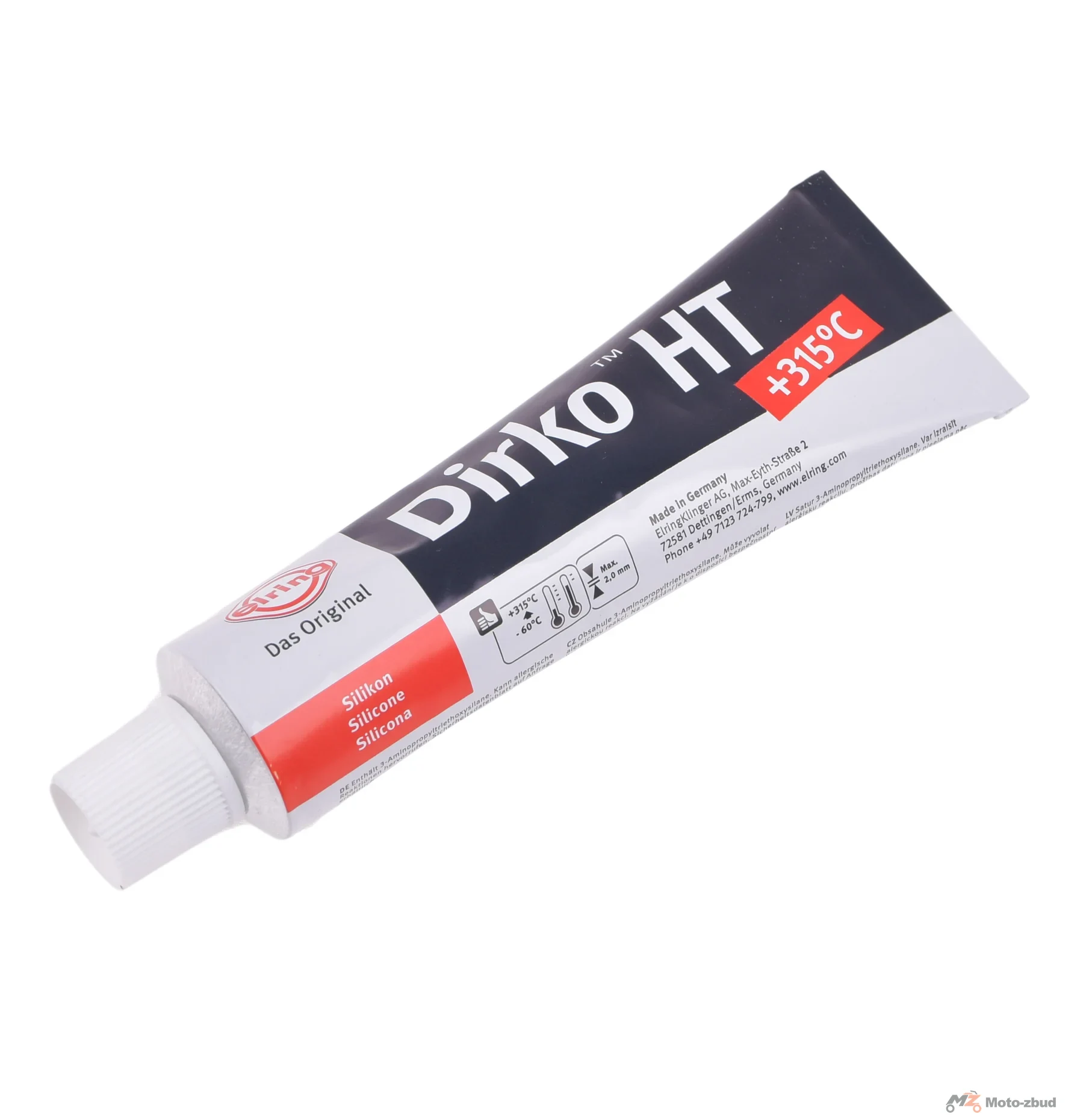 Masa uszczelniająca dirko 70 ml czarna do 315 st.