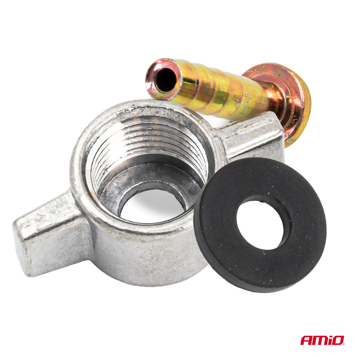Nakrętka kompresora motylek M16 x 1.5 dla 8 mm — ujęcie 3
