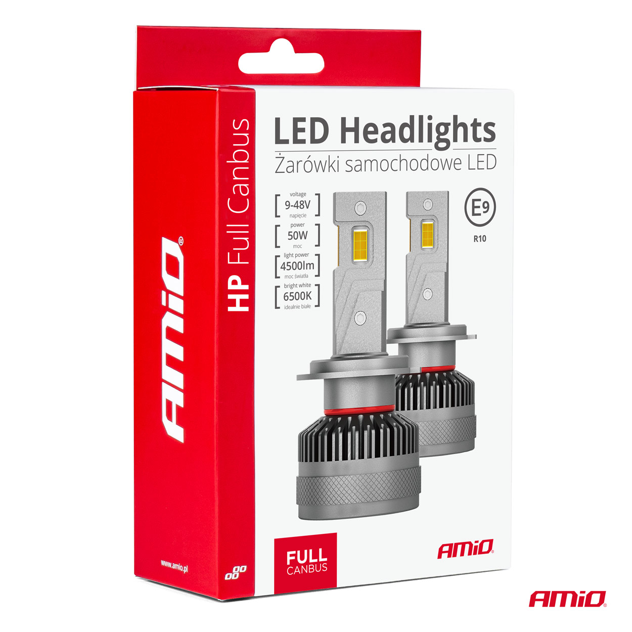 Żarówki samochodowe LED seria HP Full Canbus H7-6 6500K — ujęcie 9