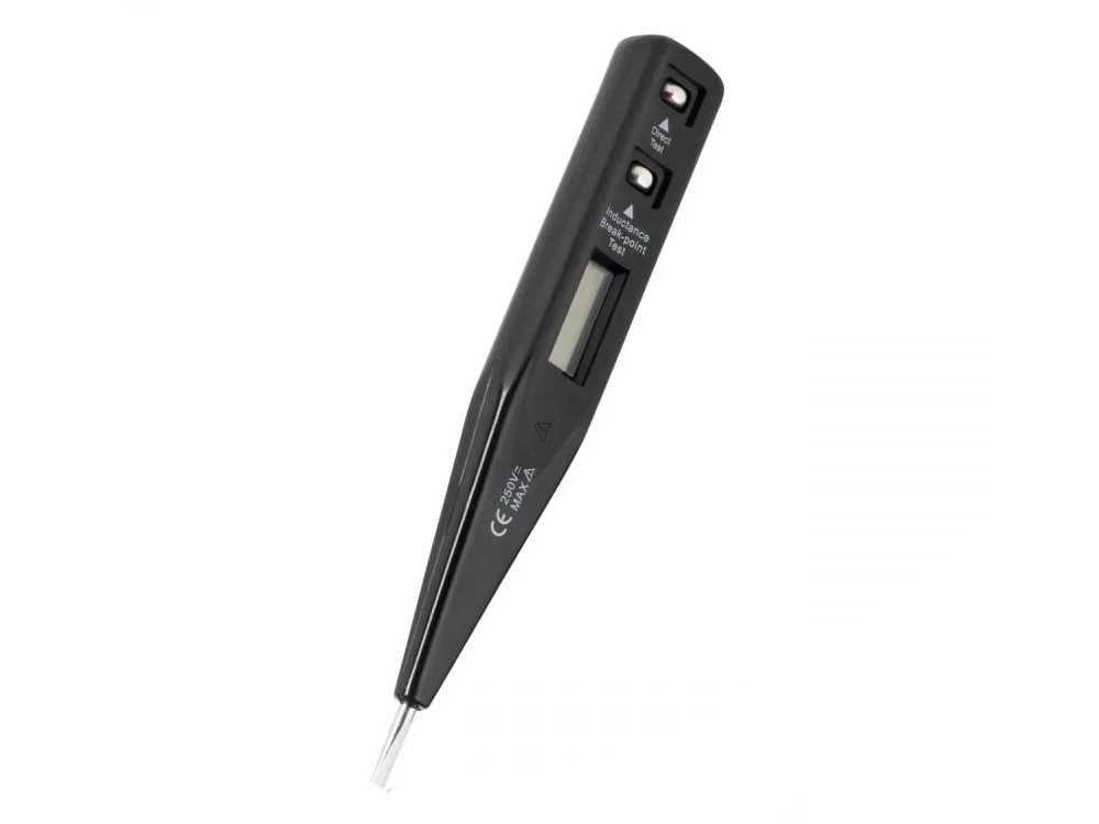 Tester napięcia LCD AC-DC 12-220V
