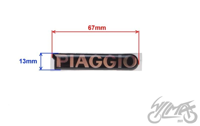 Emblemat do Piaggio Zip — ujęcie 2