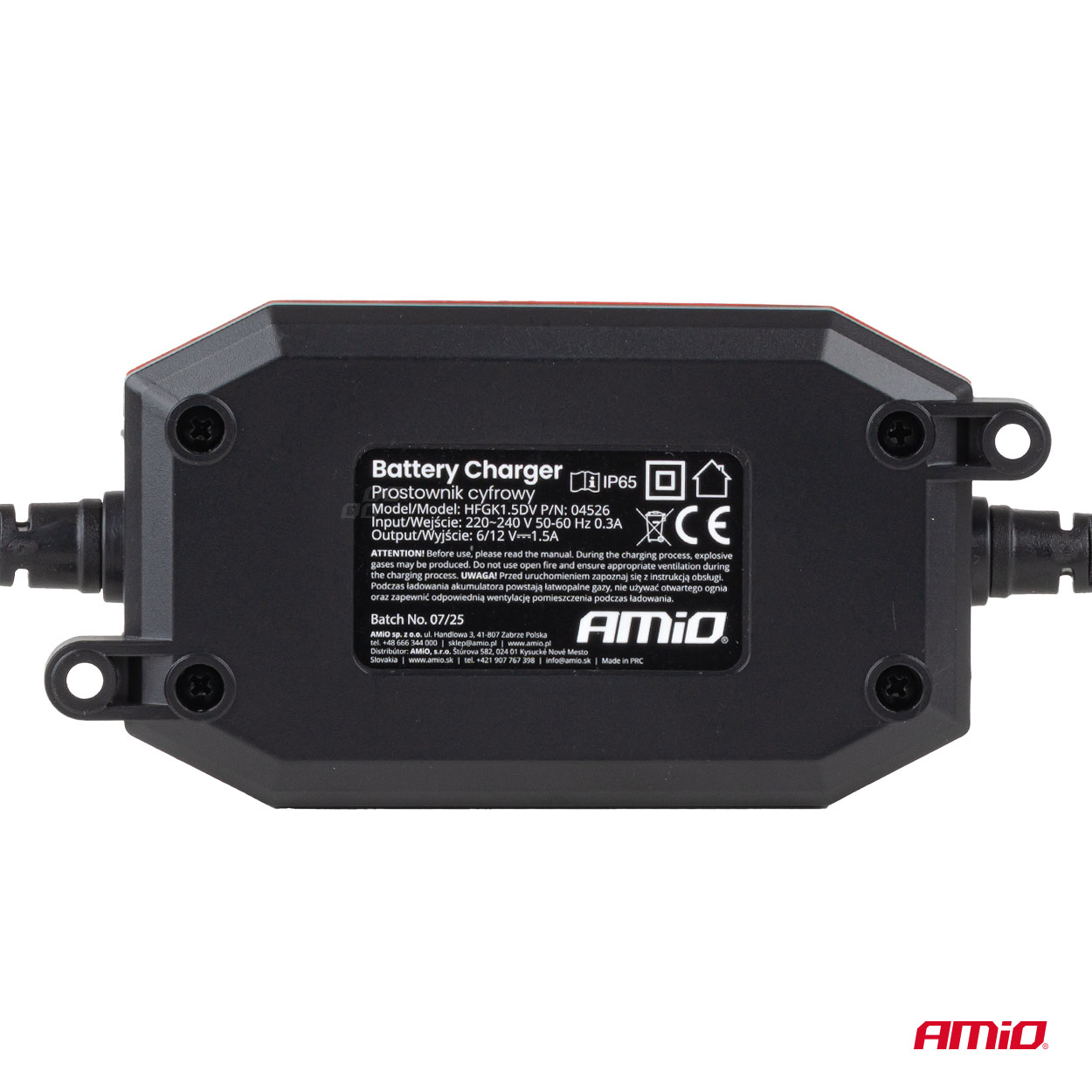 Prostownik cyfrowy AGM GEL STD LFP MAX 1,5A 6 V 12 V — ujęcie 7