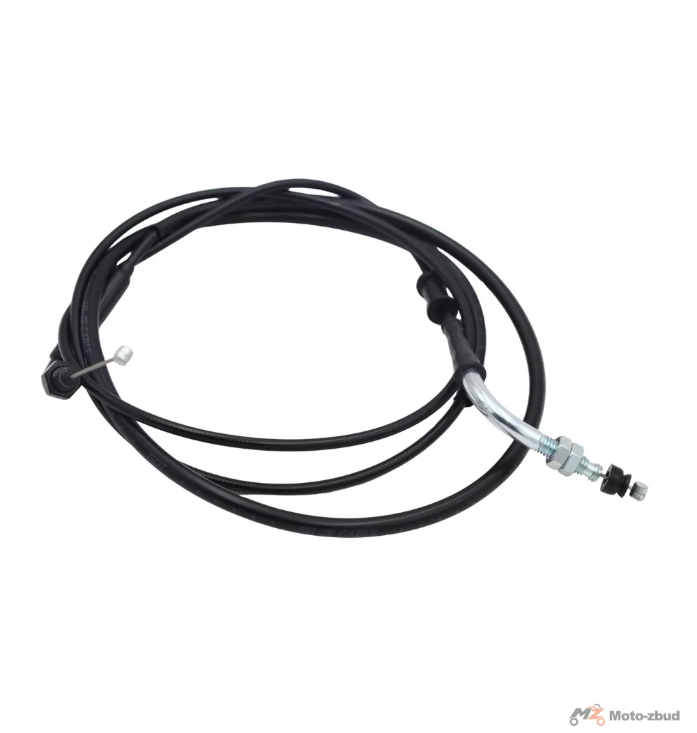 Junak 612 linka gazu "4T" (wkręcana) (2x fajka) (M8/M10) (dł.pancerza 197 cm) (Euro v)