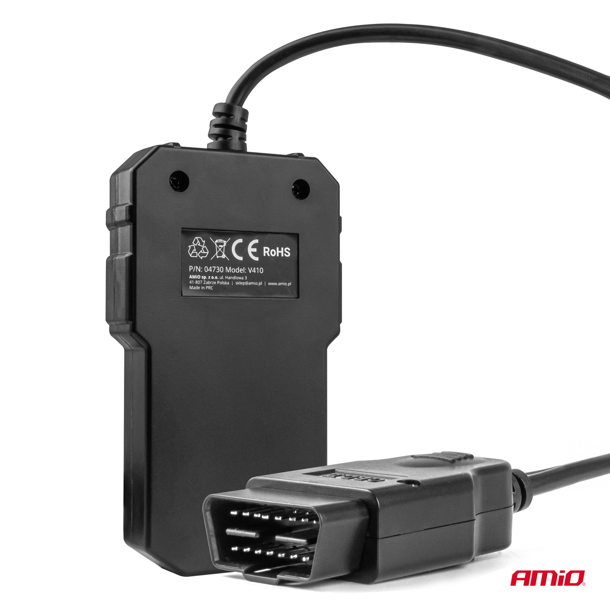 Skaner tester interfejs diagnostyczny AMiO OBD2 — ujęcie 4
