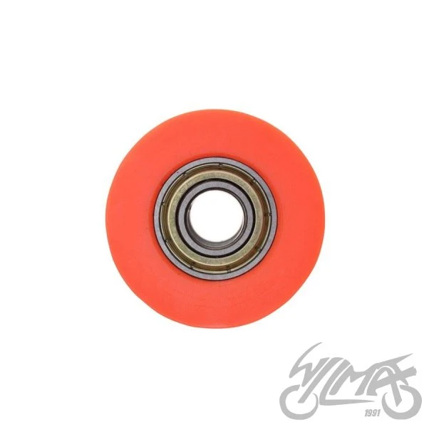 Rolka prowadząca łańcucha 38 mm — otwór 10 mm, pomarańczowa, AW567732 — ujęcie 2