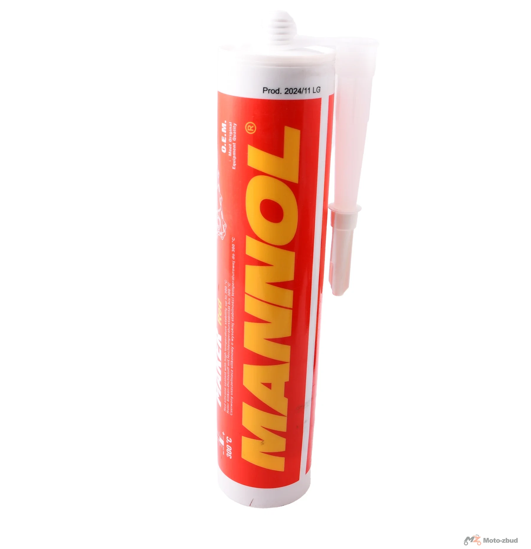 Silikon wysokotemperaturowy Mannol czerwony 310 g