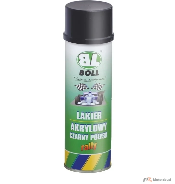 BOLL spray lakier uniwersalny czarny połysk 500 ml