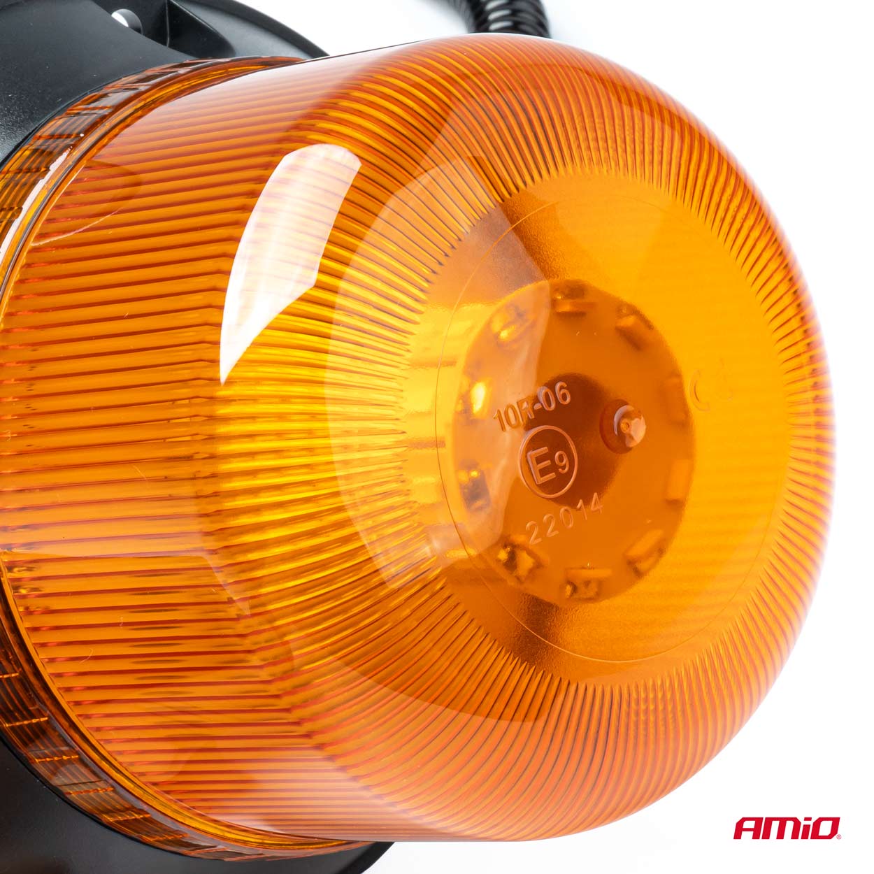 Lampa ostrzegawcza błyskowa kogut 60 LED W22M 12 V 24 V — ujęcie 2