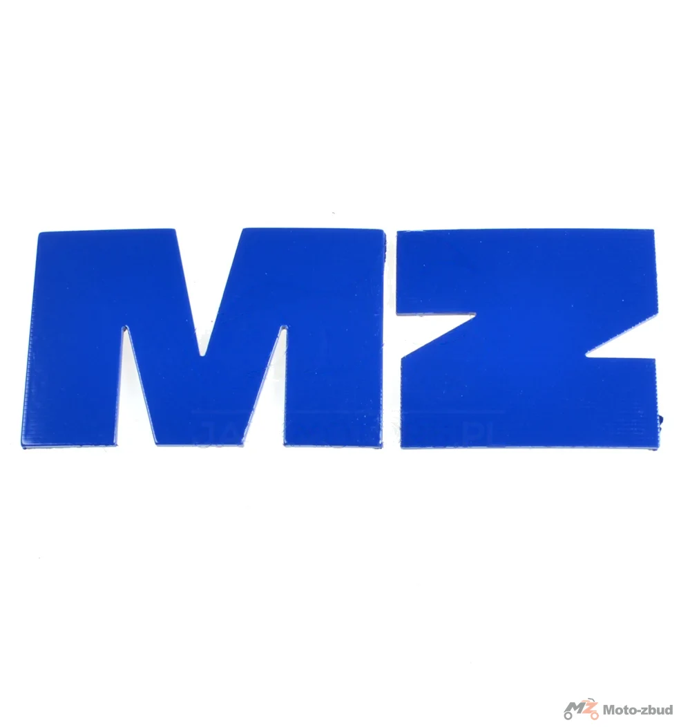 Emblemat zbiornika MZ ETZ 150 250 niebieski