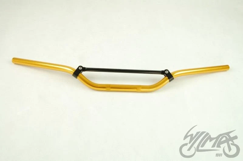 Kierownica enduro Ø22 mm, złota — AW5101