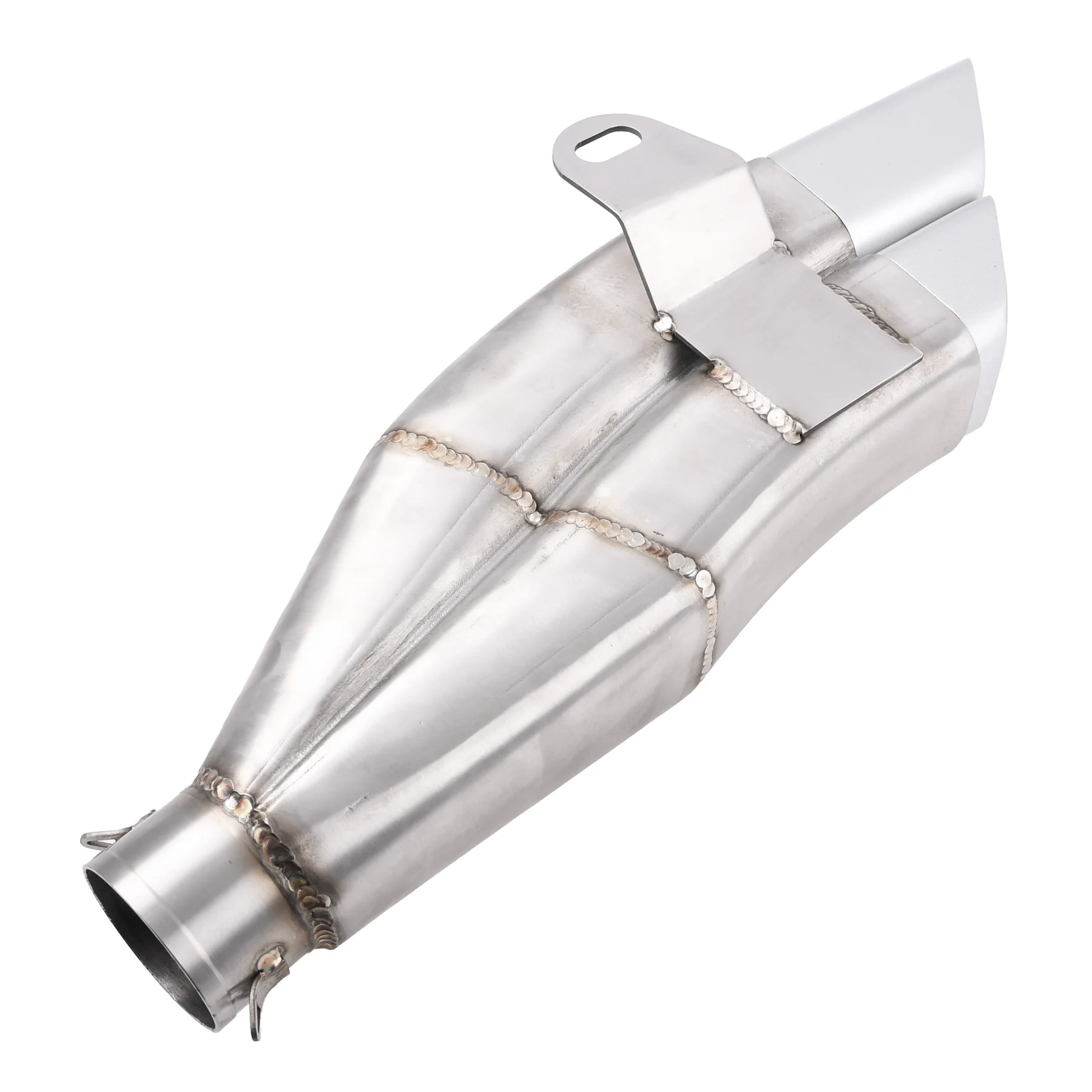 Końcówka wydechu project Replika GP racing double titanium kpl. — ujęcie 3