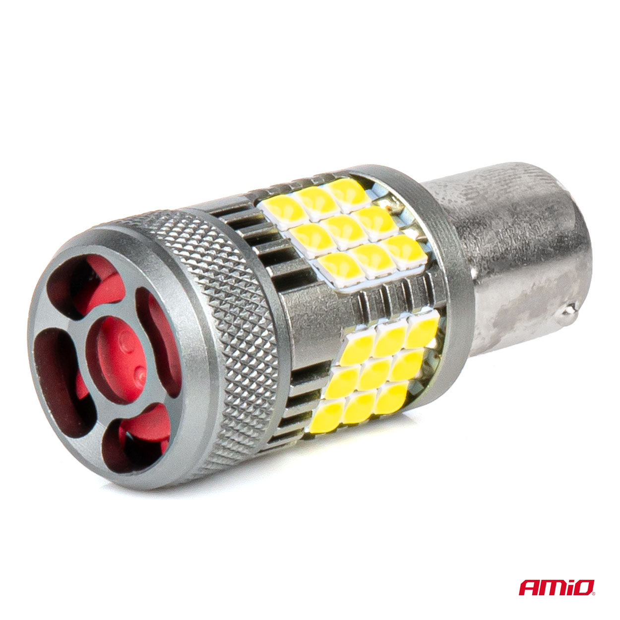 Żarówki LED CANBUS PRO series 1156 BA15S P21W R10W R5W 36x3030 SMD FAN White 12 V 24 V — ujęcie 3
