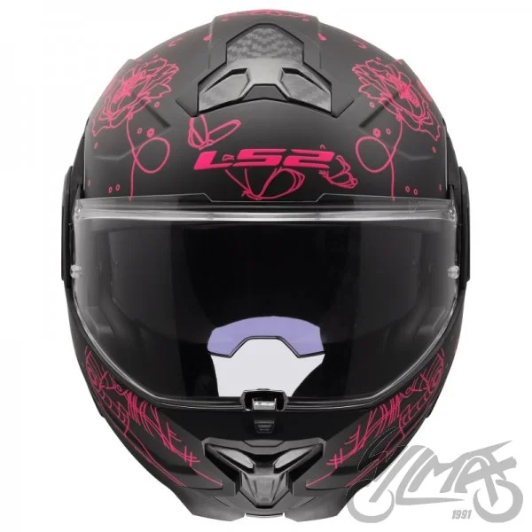 Kask LS2 FF910 advant II sophia Black pink L — ujęcie 4