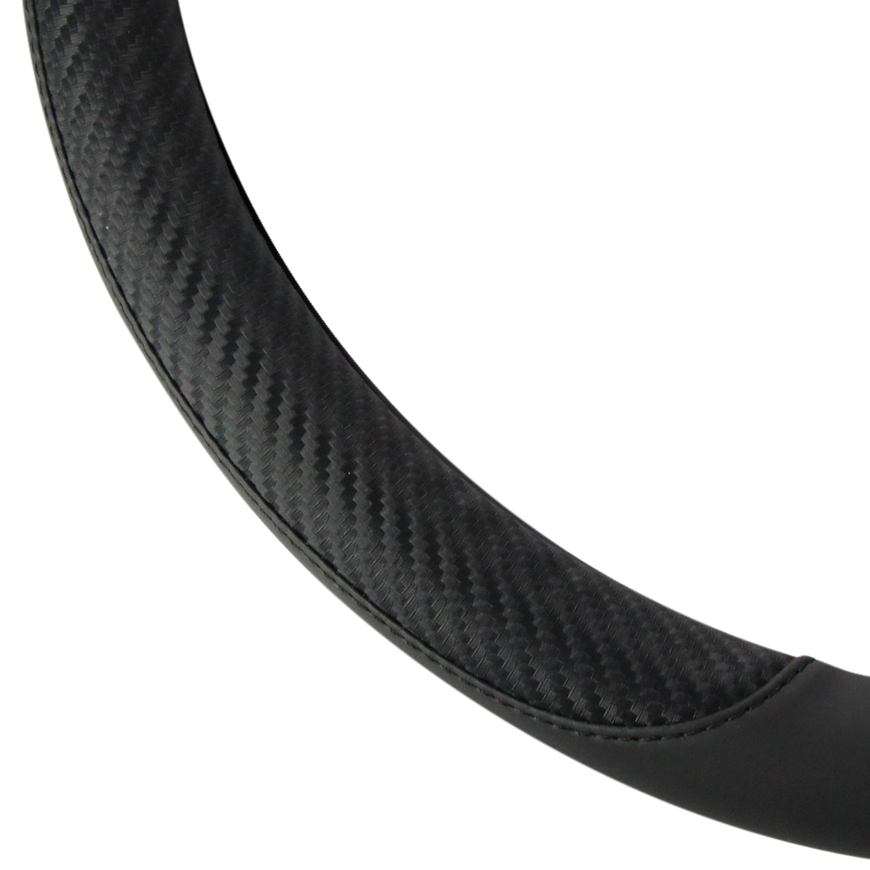 Pokrowiec nakładka na kierownicę samochodową M 37-39cm SWC-17-M — ujęcie 2