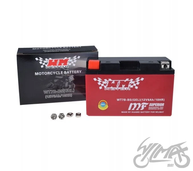 Akumulator WT7B-BS (YT7B-BS) (GEL) 12 V