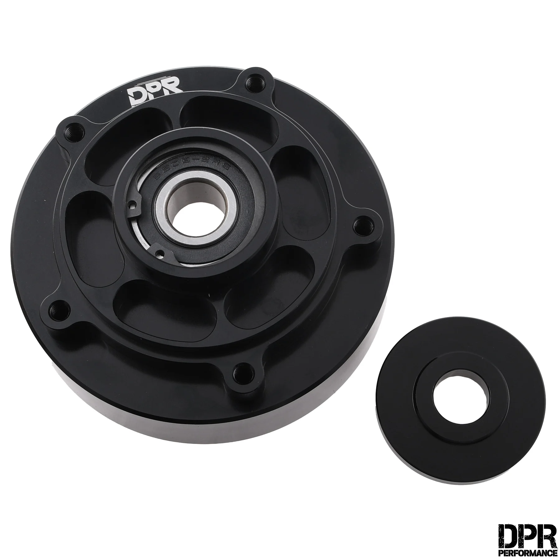 Zabierak zębatki tył Simson aluminium CNC czarny racing DPR Performance — ujęcie 1