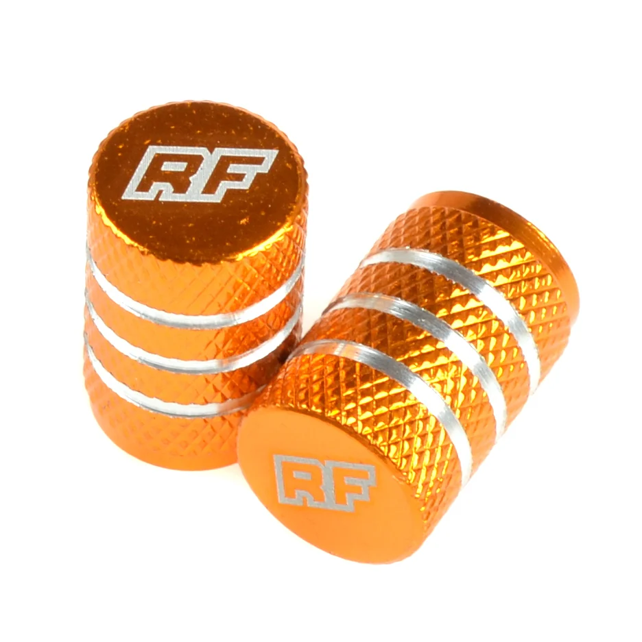 Nakrętka wentyla Racing Force TP3 aluminium złota 2szt — ujęcie 1