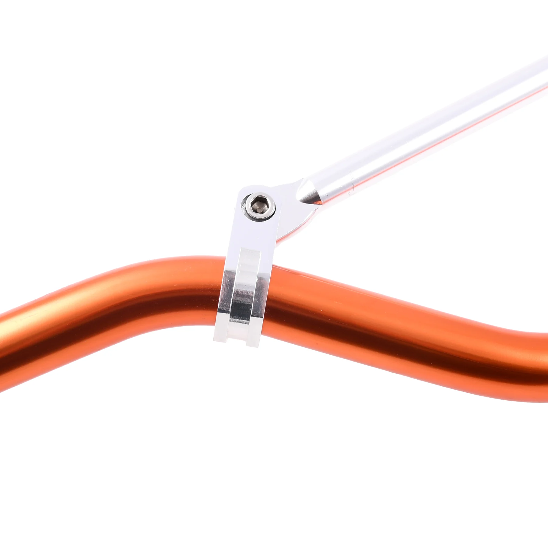 Kierownica Racing Force pomarańczowy połysk 22 mm 71 cm — ujęcie 3