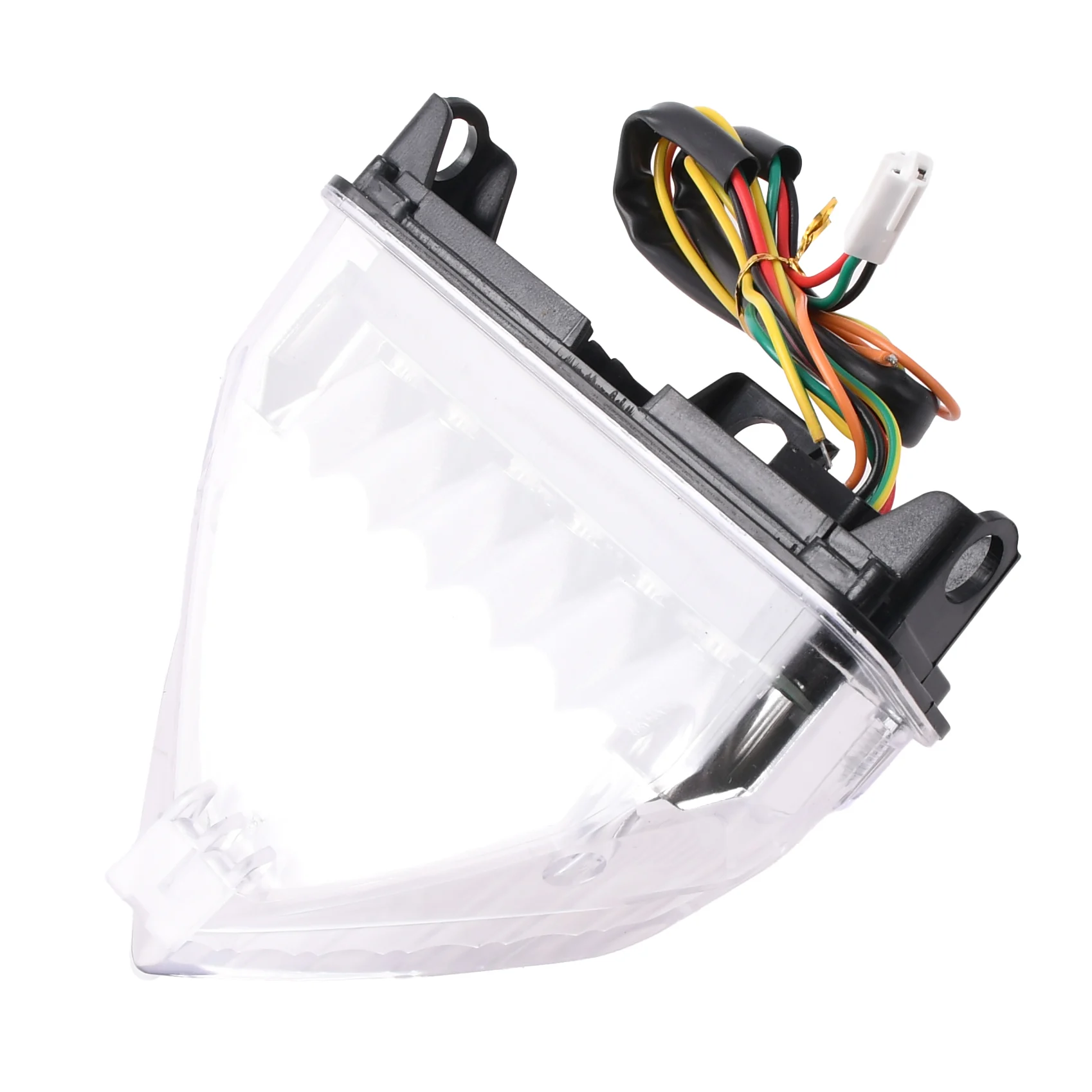 Lampa tylna uniwersalna LED biała + kierunkowskazy Racing Force — ujęcie 3