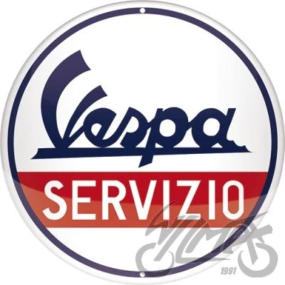 Plakat okrągły 35 cm Vespa 21713
