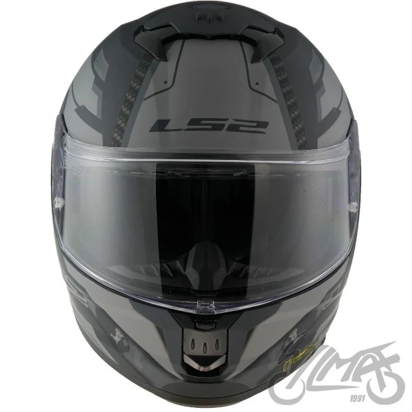 Kask LS2 FF808 Stream II Shadow M.Titan Grey — rozmiar S — ujęcie 3