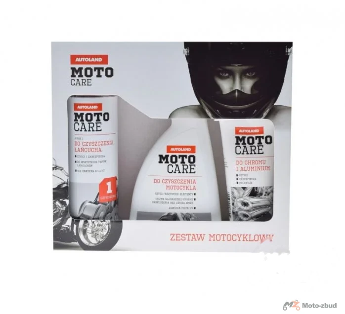 Zestaw do pielęgnacji motocykla Autoland Moto Care CM0054