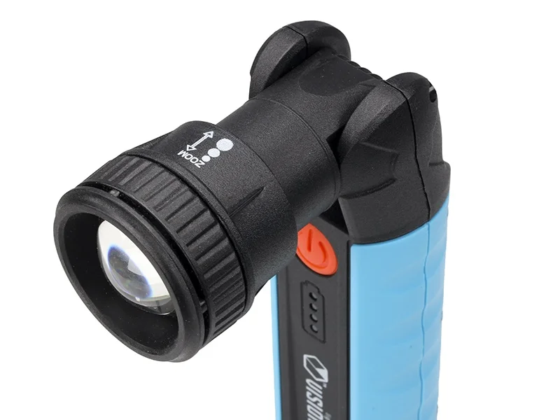 Lampa warsztatowa obrotowa 10w smd super bright 900 lm akumulatorowa — ujęcie 4