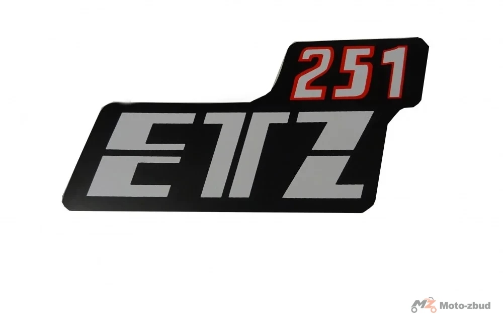 Nalepka kapy bocznej MZ ETZ 251