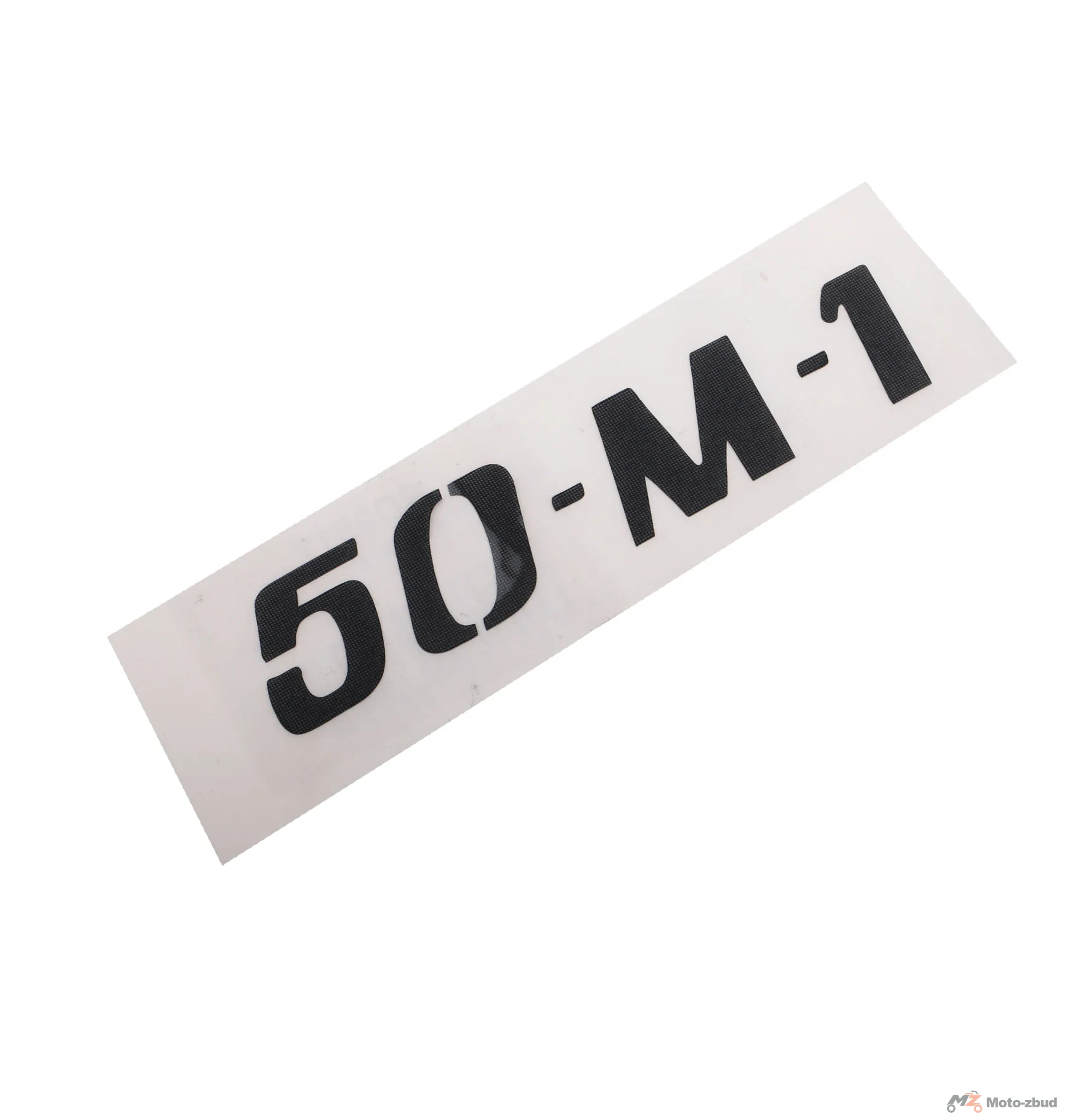 Naklejka Romet 50-M-1 czarna pozioma PL