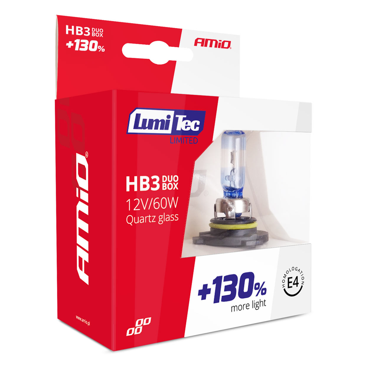 Żarówki halogenowe HB3 12 V 60 W LumiTec LIMITED +130% DUO — ujęcie 7