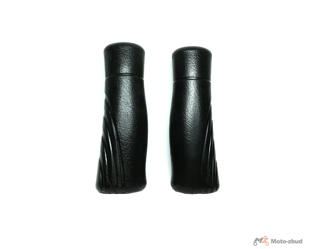 Chwyt kier. gumowy 120 mm pik czarny