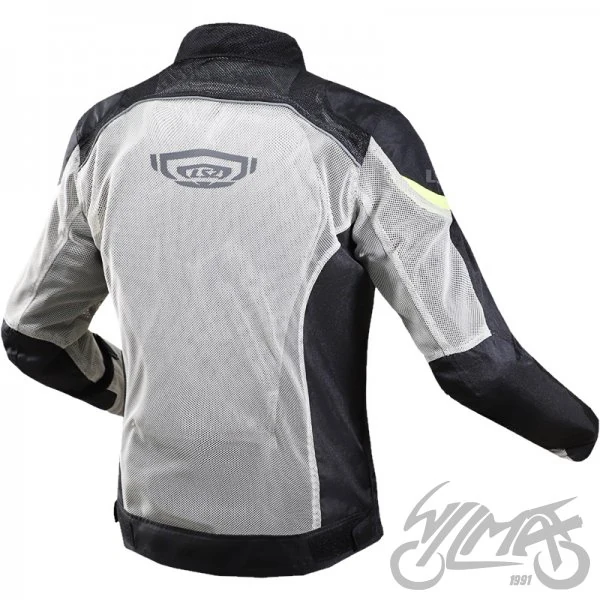 Kurtka LS2 airy evo lady black grey yellow M — ujęcie 2