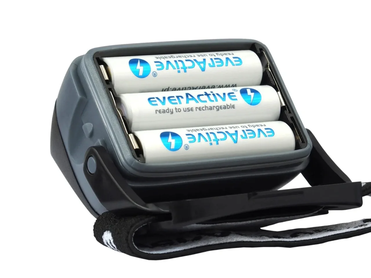 Latarka czołowa / czołówka diodowa everActive HL-150 — ujęcie 7