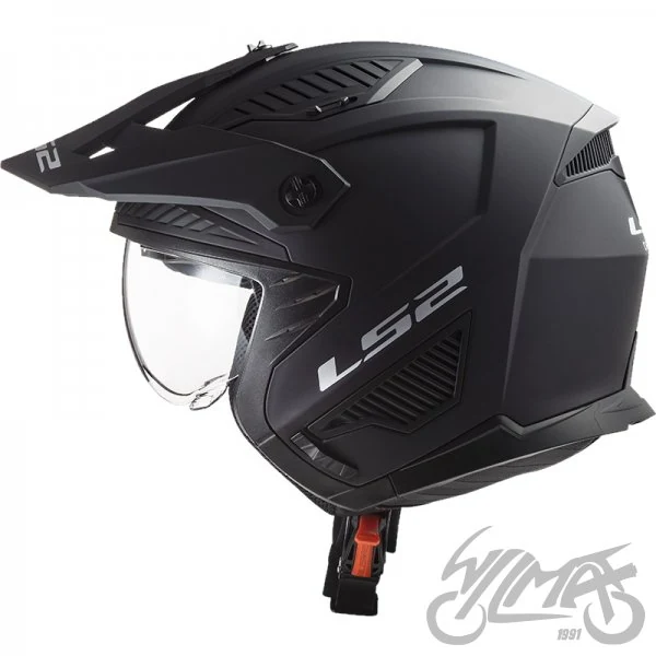 Kask LS2 OF606 Drifter Solid Matt Black-06 — rozmiar S — ujęcie 3